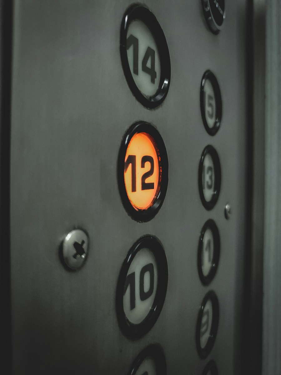 elevator buttons