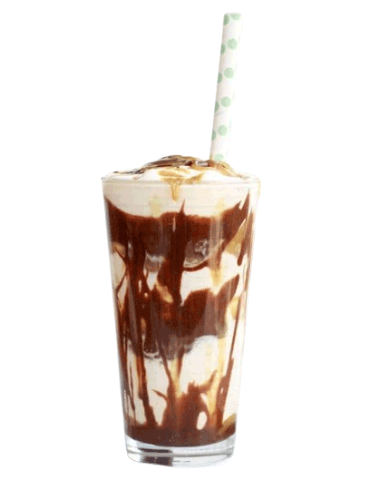 shake-chocolate fudge